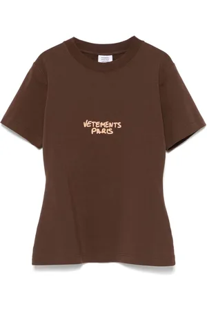Vetements Playera Paris Logo