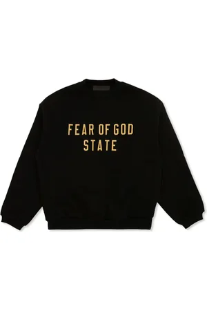 FEAR OF GOD Sudadera con logo estampado