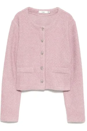 B+AB Chamarra de tweed con botones