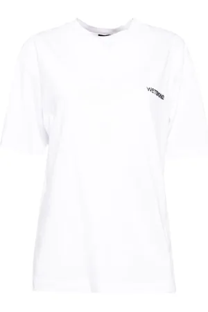 We11 Done Playera con logo y cuenta