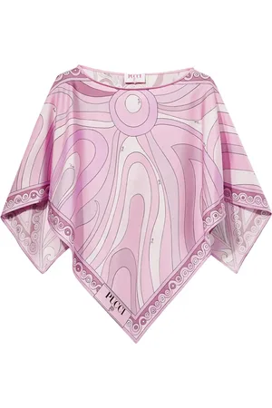 Puccini Top con estampado Marmo and Orchidee