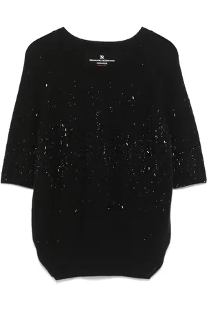 ERMANNO SCERVINO Suéter con detalles de cristal