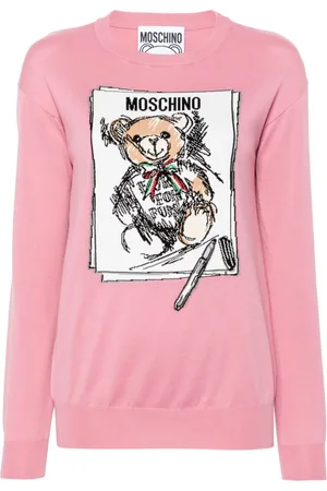 Moschino Suéter con logo bordado