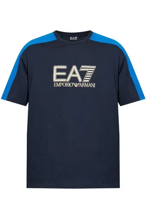 EA7 Playera con logo bordado