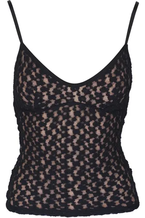Vince Top con encaje floral
