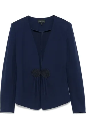 Emporio Armani Blazer con cuello en V