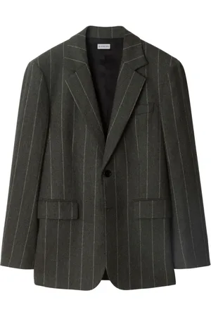 Burberry Blazer con motivo de rayas diplomáticas