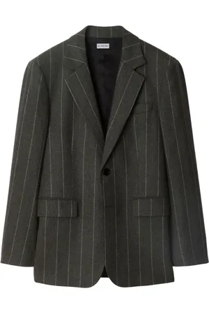 Burberry Blazer con motivo de rayas diplomáticas