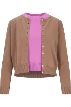 Canessa Conjunto de top y cárdigan de cachemira