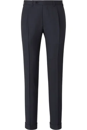 CANALI Pantalones con dobladillo vuelto