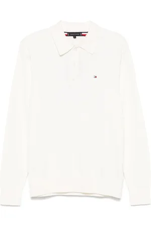 Tommy Hilfiger Playera tipo polo con logo bordado