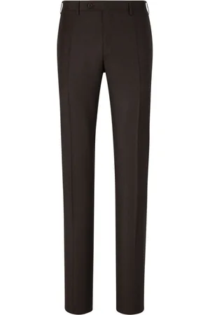CANALI Pantalones con dobladillo vuelto