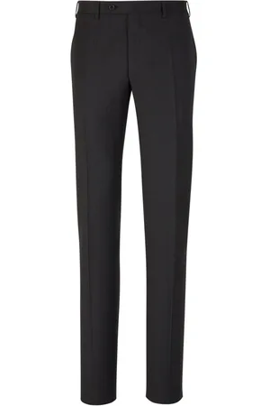 CANALI Pantalones con dobladillo vuelto