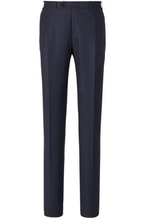 CANALI Pantalones con dobladillo vuelto