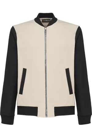 Giuliano Galiano Chamarra bomber con diseño de dos tonos