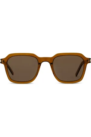 Saint Laurent Lentes de sol con logo estampado