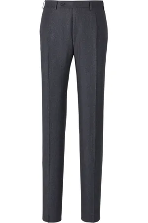 CANALI Pantalones con dobladillo vuelto