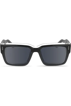 Calvin Klein Lentes de sol con armazón rectangular