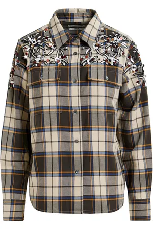 Essentiel Antwerp Camisa con aplique floral
