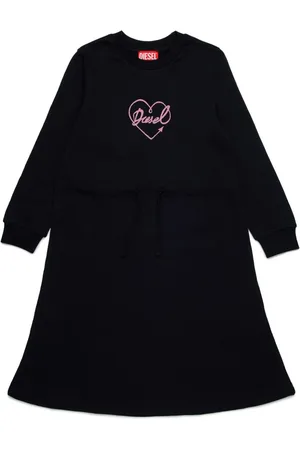 Diesel Vestido con logo bordado