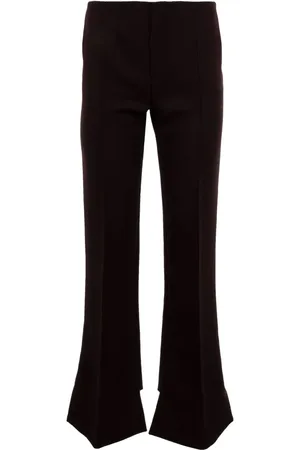 Chloé Pantalones con dobladillo vuelto