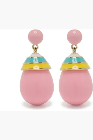 ESHVI Aretes mini con motivo de rayas