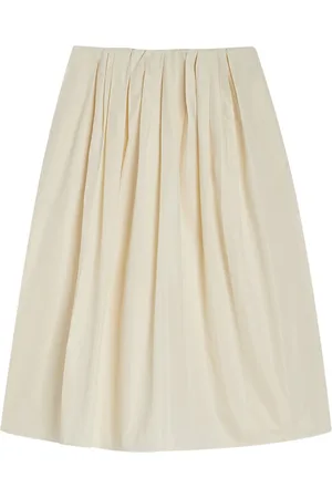 Jil Sander Falda con pliegues