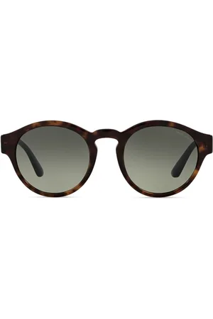Giorgio Armani Lentes de sol con armazón redonda