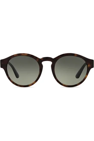 Giorgio Armani Lentes de sol con armazón redonda