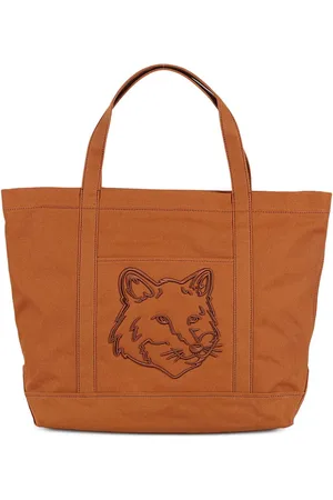 Maison Kitsuné Tote con motivo Fox grande