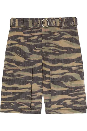Jil Sander Shorts con estampado militar