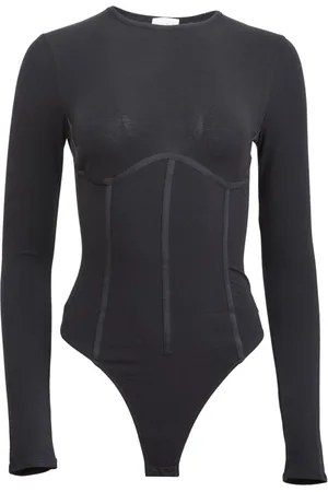 FLEUR DU MAL Body estilo playera de algodón orgánico