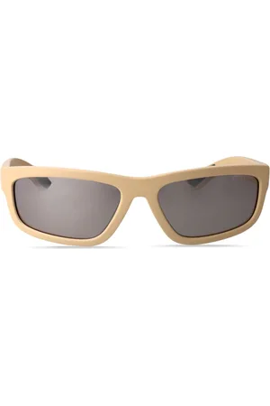 Prada Lentes de sol con armazón rectangular