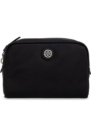 Tory Burch Cosmetiquera con placa del logo