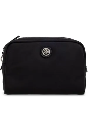 Tory Burch Cosmetiquera con placa del logo