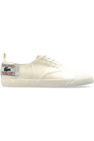 Lacoste Tenis con parche del logo y puntera redonda