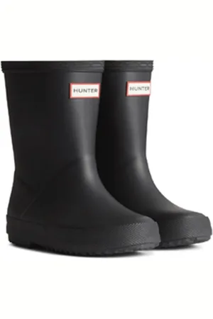 Hunter Botas de lluvia con parche del logo