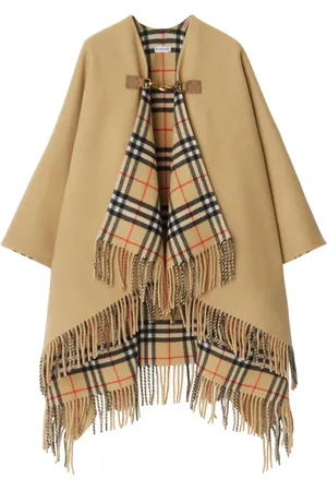 Burberry Capa con motivo de cuadros