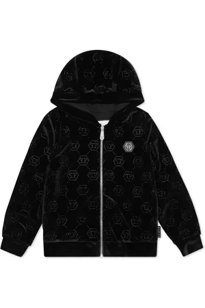 Philipp Plein Hoodie con detalles del logo