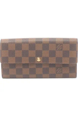 LOUIS VUITTON Cartera Sara Damier-Ebène 2012