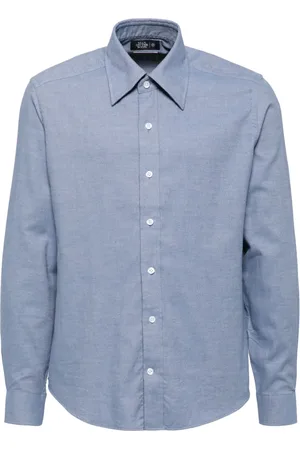 MAN ON THE BOON. Camisa manga larga con botones en el cuello
