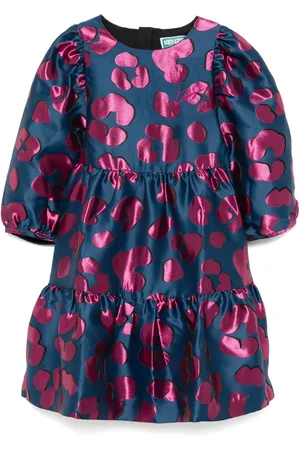Kenzo Vestido con estampado geométrico