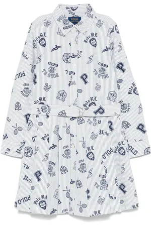 Ralph Lauren Vestido camisero con botones
