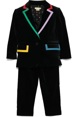 Stella McCartney Traje con diseño color block