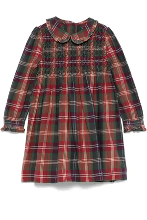 Ralph Lauren Vestido con motivo de cuadros