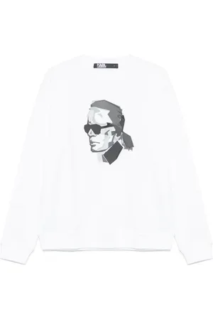 Karl Lagerfeld Sudadera con logo en relieve