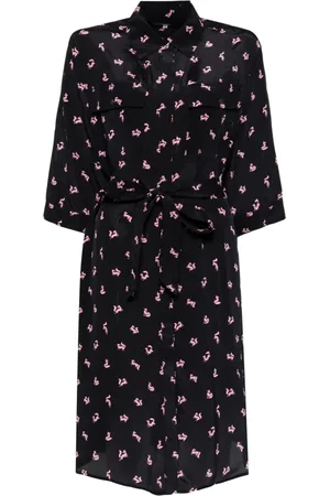 Maison Kitsuné Vestido con doble bolsillo