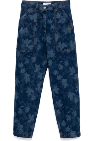 Maison Kitsuné Pantalones estilo worker