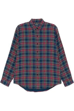 Ralph Lauren Camisa con logo bordado