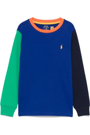 Ralph Lauren Playera con diseño color block